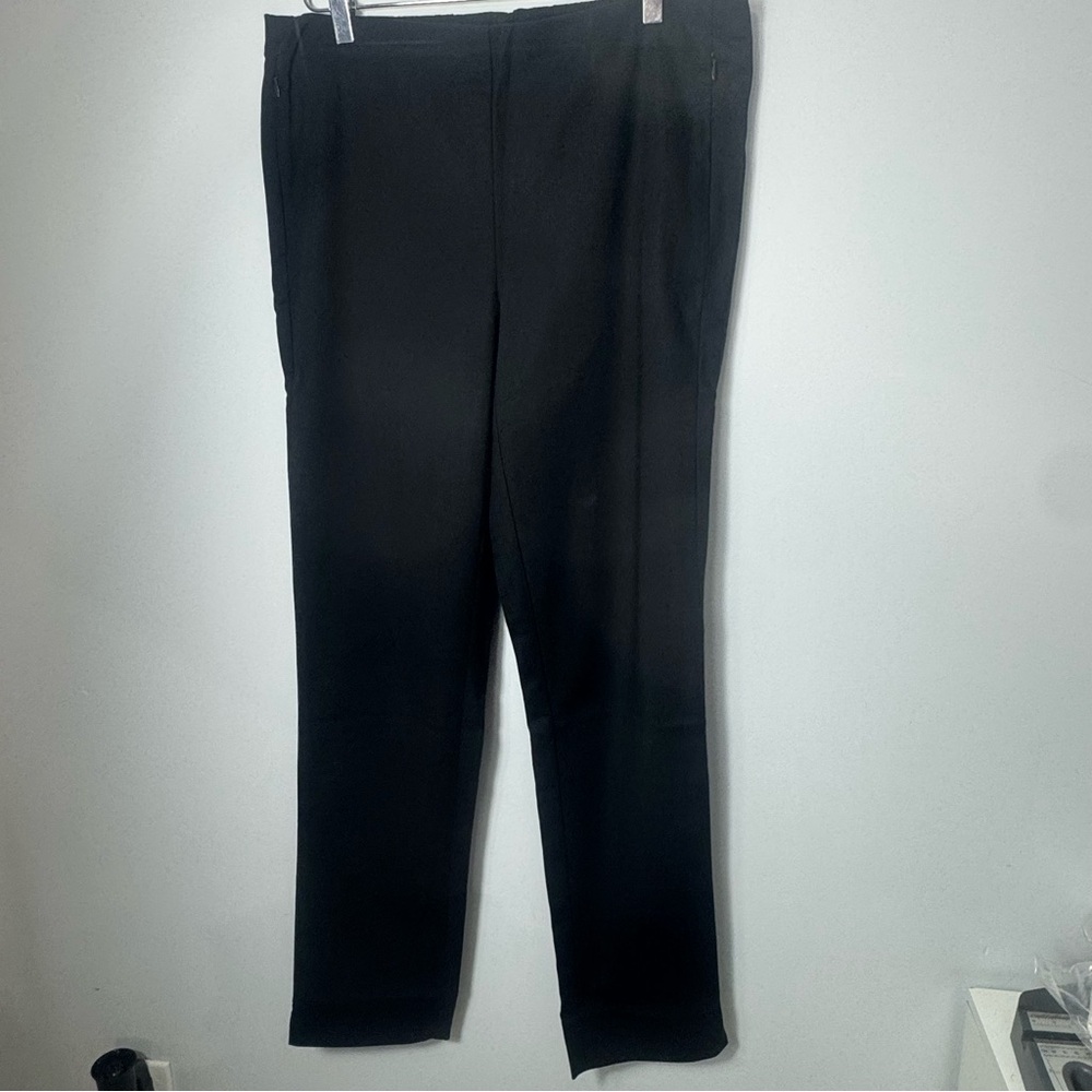 J Jill Pant black pull on pant size 14 Tall 2196